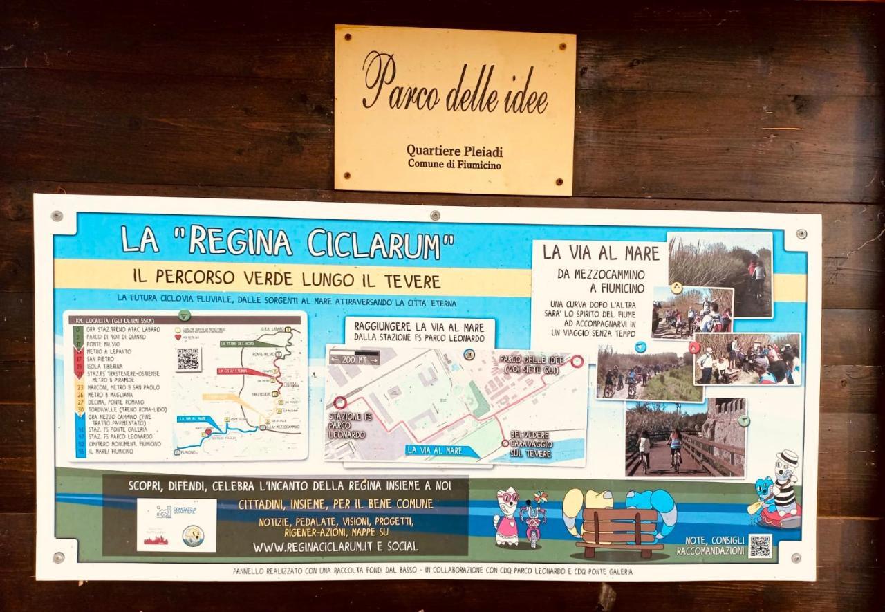 Appartamento Tra Aeroporto Davinci E Fiera Di Roma Fiumicino Extérieur photo